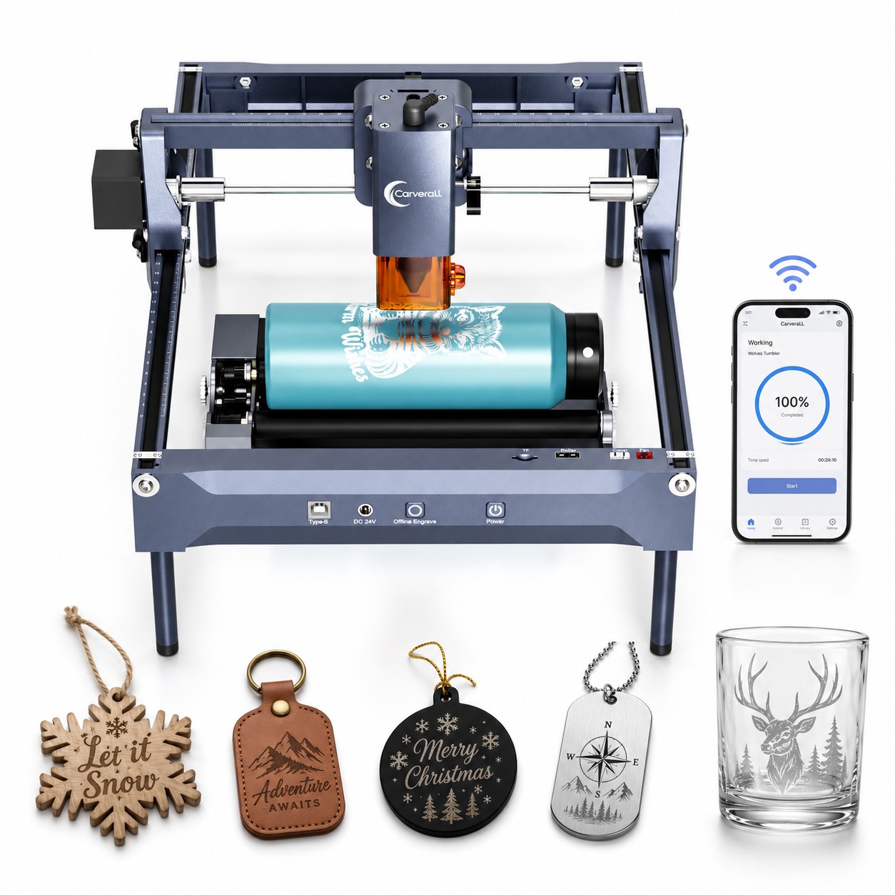 Laser Marking Machine - ماكينة نقش بالليزر Carverall K15 Pro