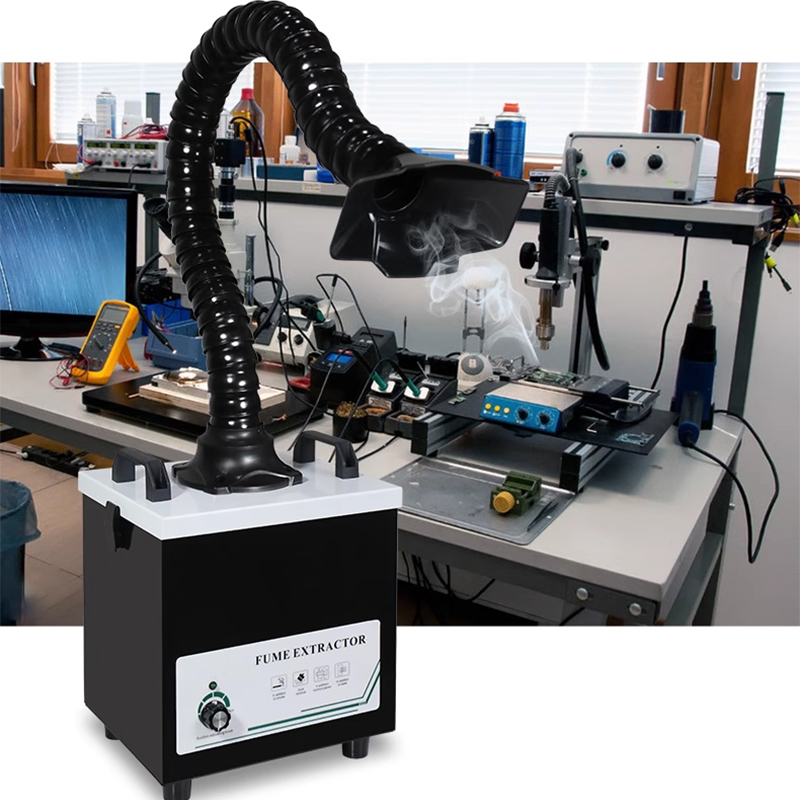 Laser Marking Machine - محطة صيانة لتنقية الدخان لحام الحديد