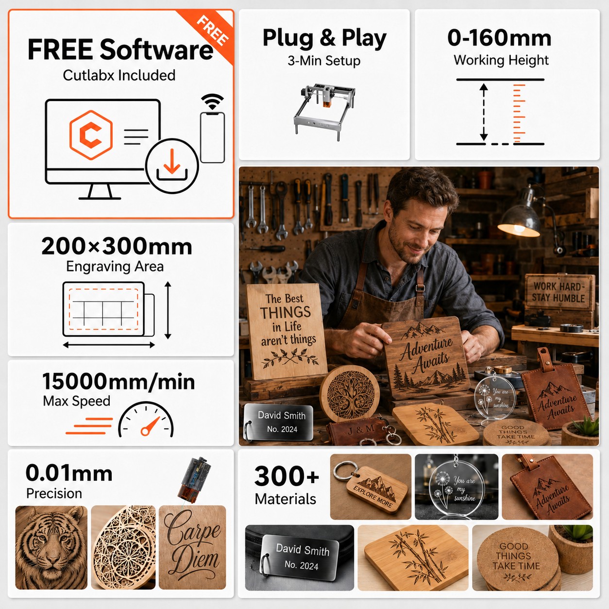 ماكينة نقش بالليزر Carverall K - مراجعة Laser Marking Machine وسعره