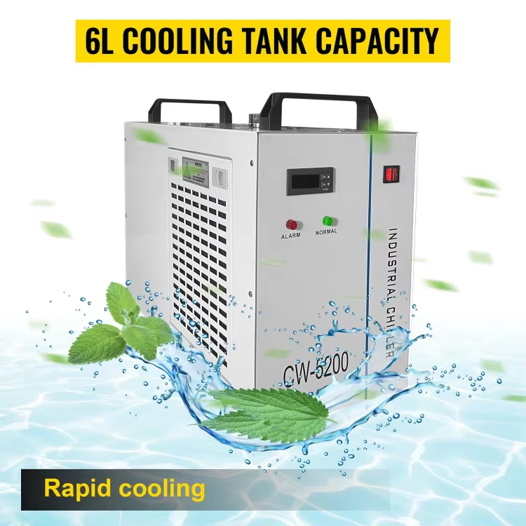 مبرد مياه ليزر ثاني أكسيد الكر - مراجعة Laser Industrial Chiller وسعره