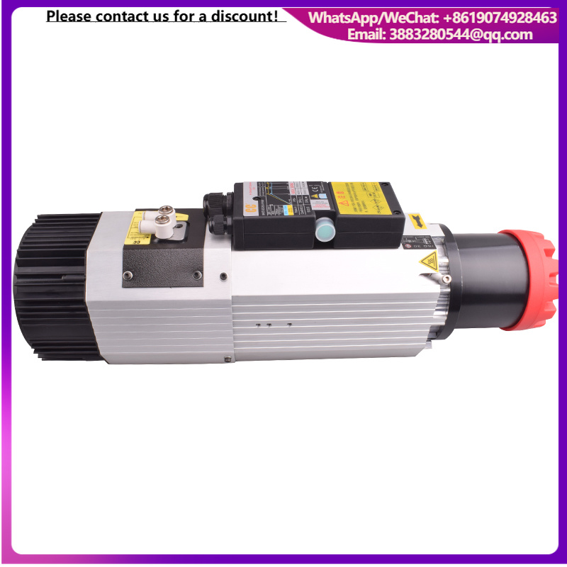 محرك مغزل تبريد هوائي CC+ ISO3 - مراجعة Cnc Spindle Motor وسعره