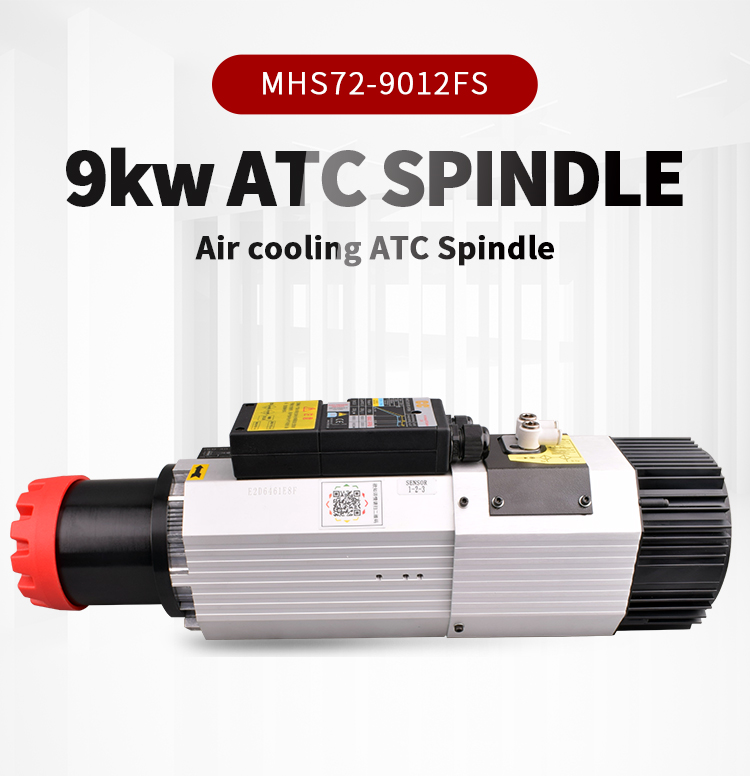 محرك مغزل تبريد هوائي CC+ ISO3 - مراجعة Cnc Spindle Motor وسعره